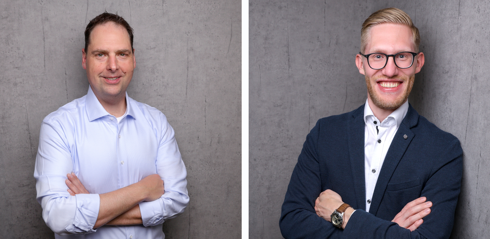 Daniel Helmig und Maurice Lang (v.l.)